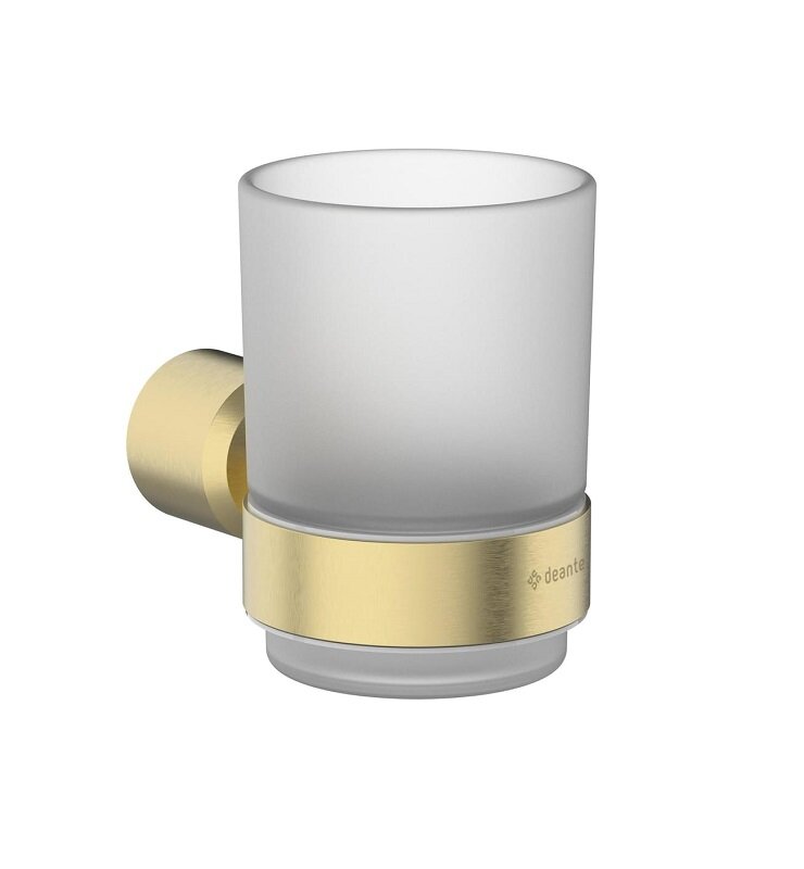 Изображение товара Стакан для зубных щеток Deante Arnika ADA_R911 золото матовое настенный