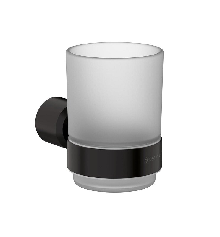 Изображение товара Стакан для зубных щёток Deante Arnika ADA_N911 черный матовый настенный