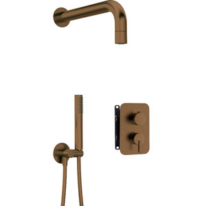 Изображение товара Душевая система Deante Silia BXYZCQSM с BOX бронза брашированная монтаж скрытый