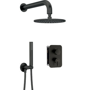 Изображение товара Душевая система Deante Silia BXYYNQSM с BOX черный матовый 7 лет гарантии