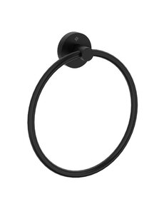 Изображение товара Полотенцедержатель-кольцо Deante Jasmin ADJ_N611, чёрный матовый