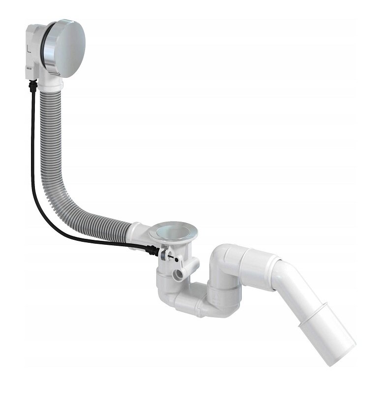 Изображение товара Слив-перелив для ванны Deante Prizma NHC_047B, хром, 65 см