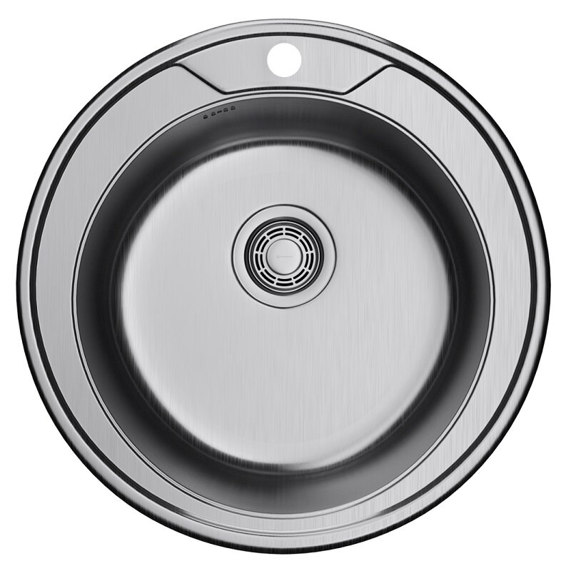 Изображение товара Мойка кухонная Omoikiri Asida 51-IN, 4993785, 51 см, цвет нержавеющая сталь