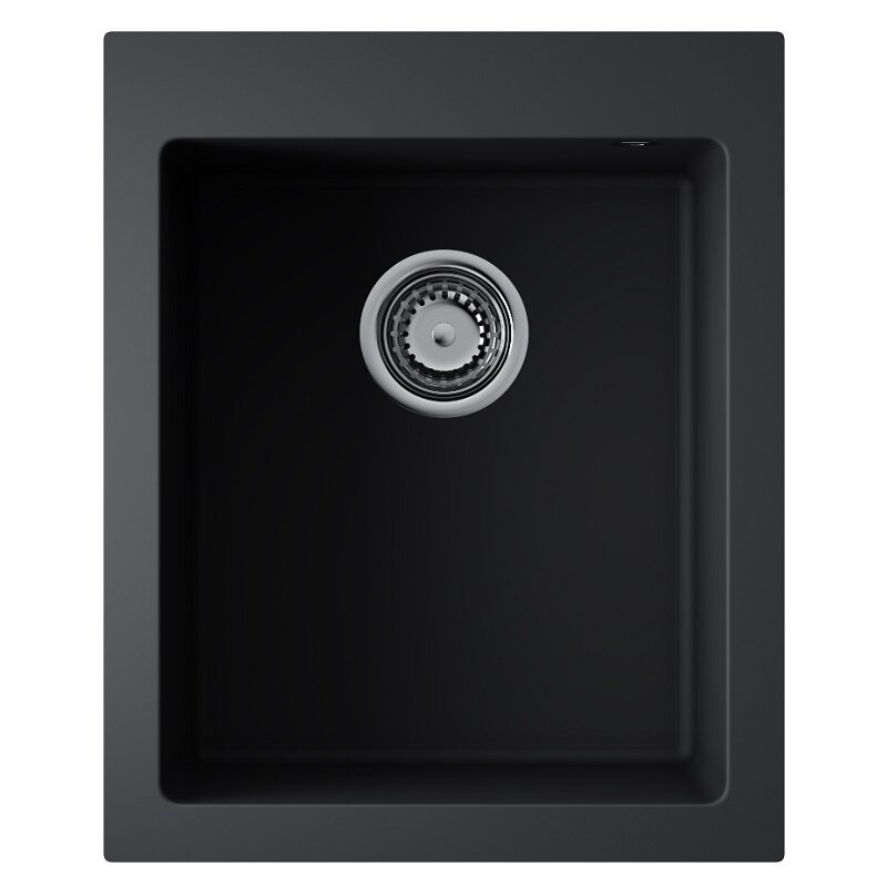 Изображение товара Кухонная мойка Omoikiri Bosen 41A-GB 41 см черная с матовой поверхностью Изображение товара Кухонная мойка Omoikiri Bosen 41A-GB 41 см черная с матовой поверхностью