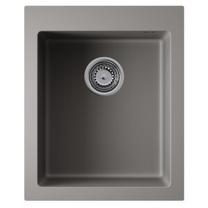 Изображение товара Кухонная мойка Omoikiri Bosen 41A-GR 4993813 из Artceramic, 41 см, серый ленинградский