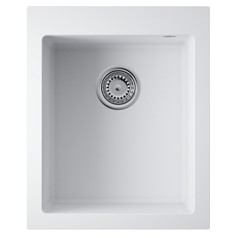 Изображение товара Мойка кухонная Omoikiri Bosen 41A-WH 41 см белая Artceramic