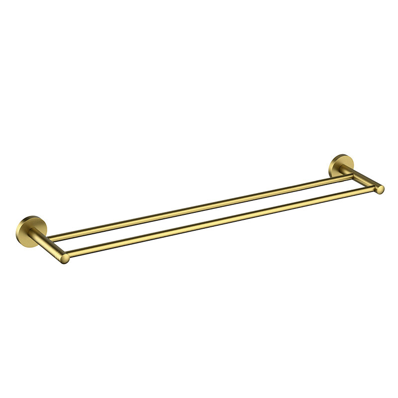 Изображение товара Полотенцедержатель Timo Saona двойной 65.3 см золото шлифованное