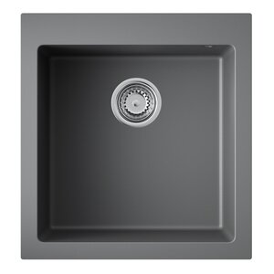 Изображение товара Мойка кухонная Omoikiri Bosen 47-PL 4993591 платина 47 см