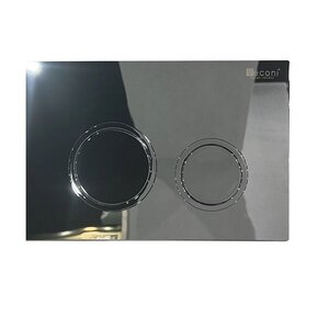 Изображение товара Клавиша смыва Veconi Flush FLV11-C, механическая, хром глянцевый, кайма хром