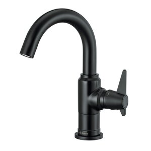 Изображение товара Современный черный матовый смеситель для умывальника Deante Temisto BQT_N20M