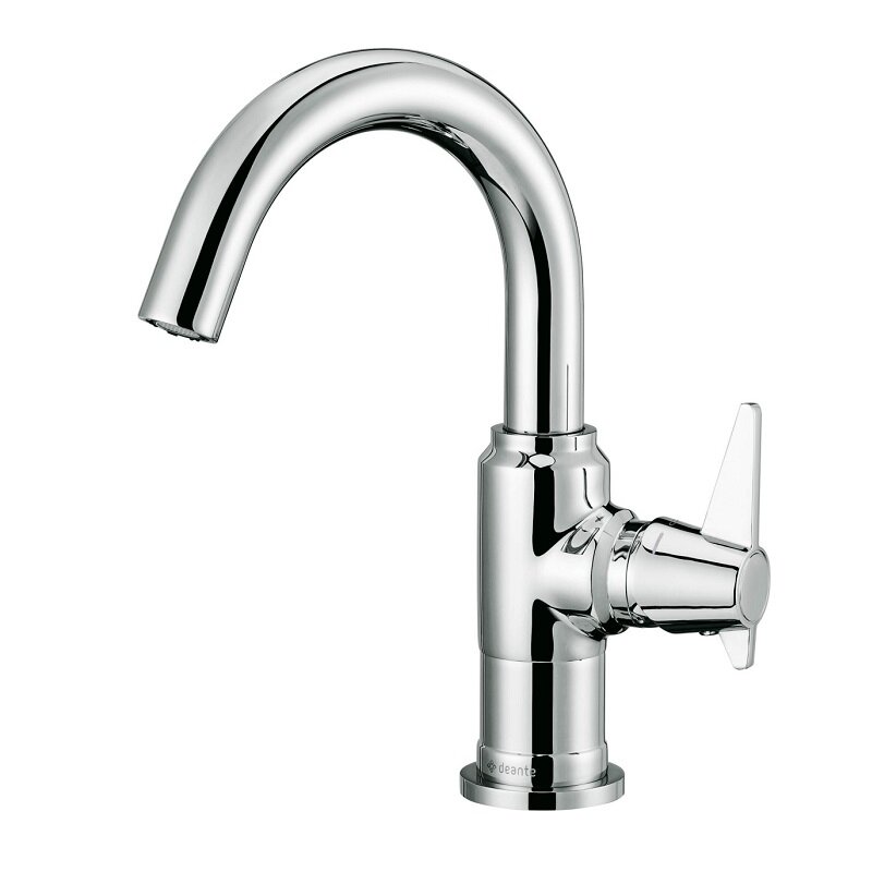 Изображение товара Смеситель для раковины Deante Temisto BQT_020M хром с поворотным изливом