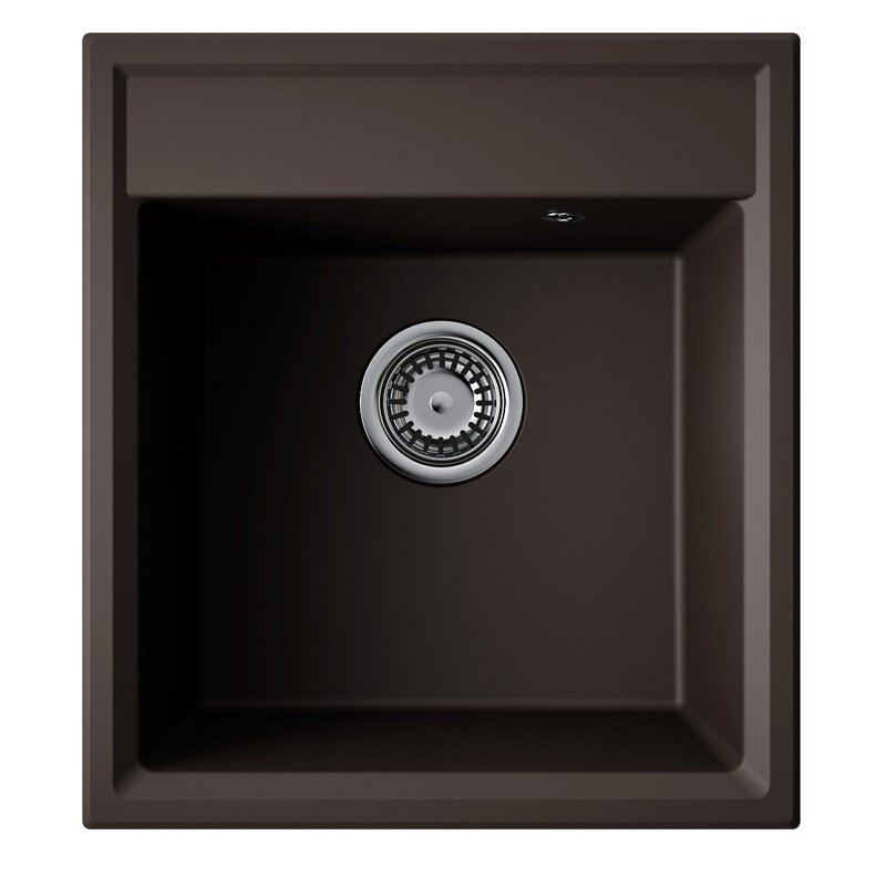 Изображение товара Кухонная мойка Omoikiri Daisen 46-ES из Artgranit, 46 см, цвет espresso