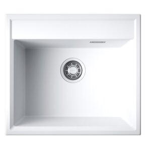 Изображение товара Кухонная мойка Omoikiri Daisen 57-WH 4997309 из Artgranit, белая, 57 см