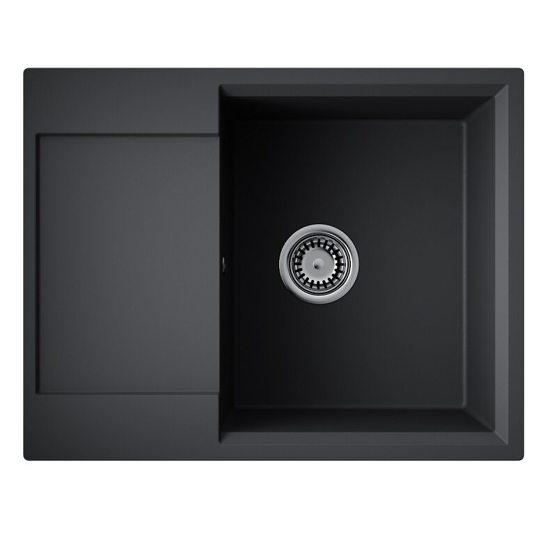 Изображение товара Кухонная мойка Omoikiri Daisen 65T-BL 65 см черная