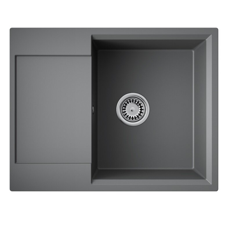 Изображение товара Кухонная мойка Omoikiri Daisen 65T-PL 4993517 в платиновом цвете