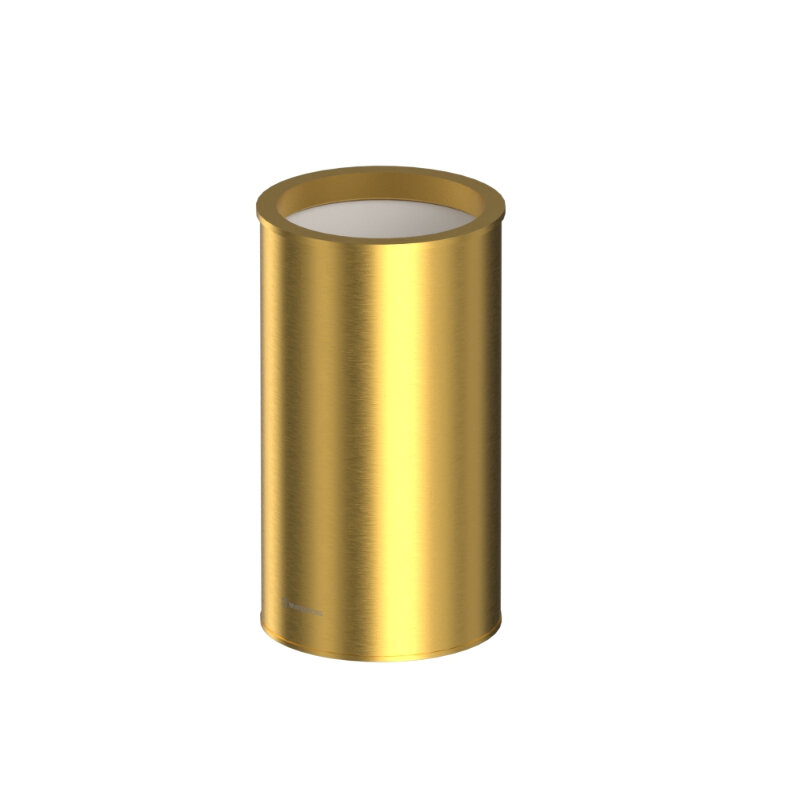 Изображение товара Стакан для щеток Whitecross Ergo ER2236GLB PVD золото брашированное