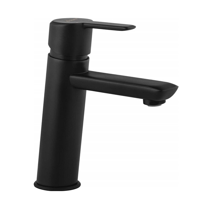 Изображение товара Смеситель для раковины Deante Arnika BQA_N21M с донным клапаном черный матовый Изображение товара Смеситель для раковины Deante Arnika BQA_N21M с донным клапаном черный матовый