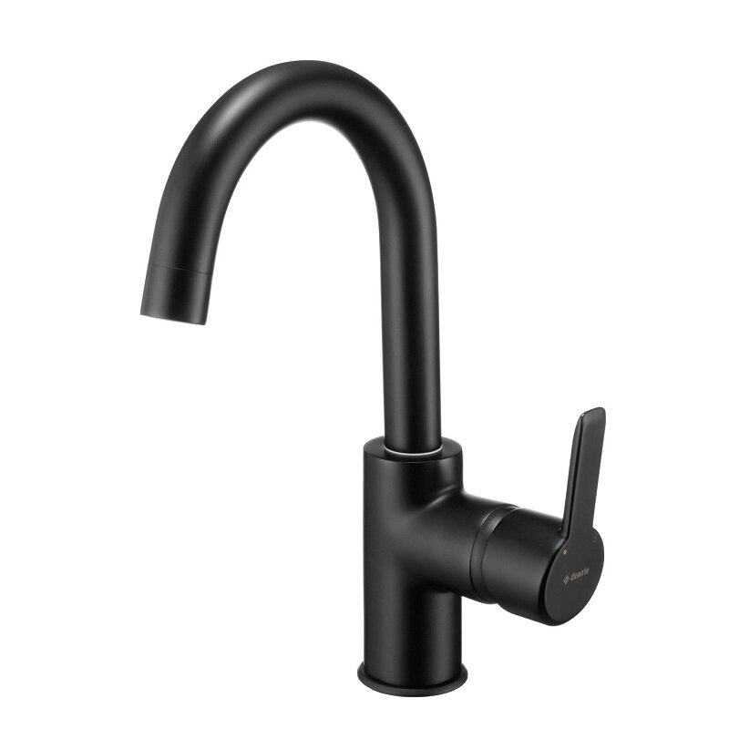 Изображение товара Смеситель для раковины Deante Arnika BQA_N24M черный матовый с поворотным изливом Изображение товара Смеситель для раковины Deante Arnika BQA_N24M черный матовый с поворотным изливом