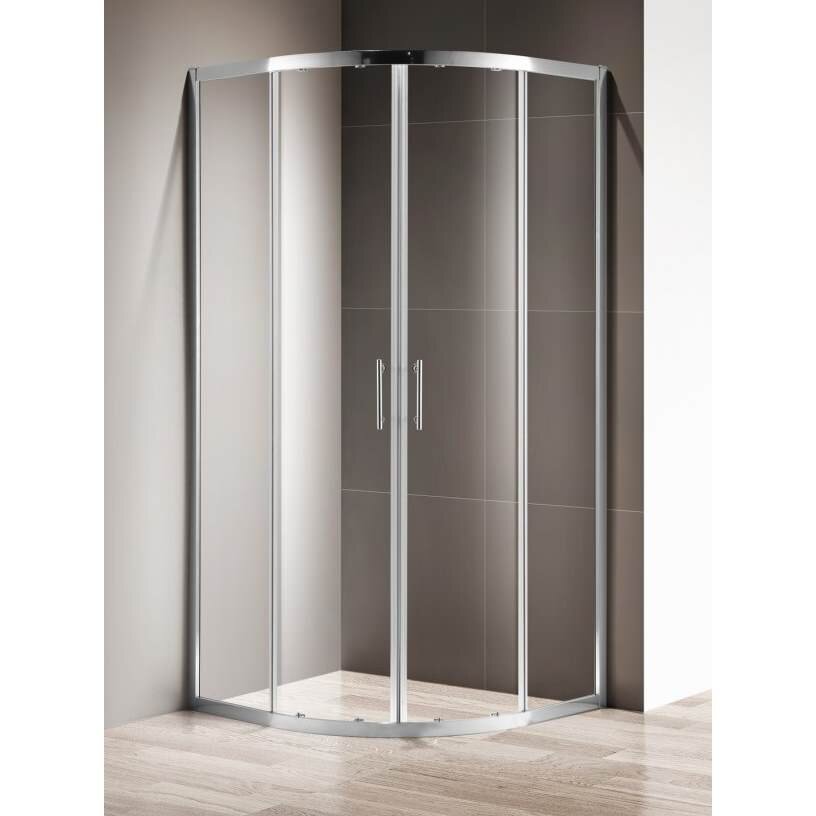 Изображение товара Душевой уголок Cezares Momento-R-2-90-C-Cr 90x90 см с прозрачным закаленным стеклом