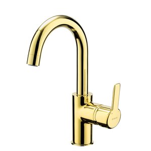 Изображение товара Смеситель для раковины Deante Arnika BQA_Z24M, PVD золото