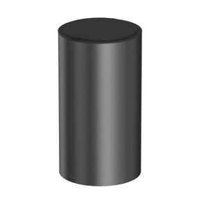 Изображение товара Мусорное ведро Whitecross Ergo ER2290GM, 4 л, PVD вороненая сталь, gunmetal