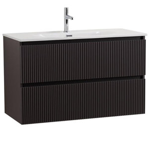 Изображение товара Тумба под раковину BelBagno UNO-1200-2C-SO-GSO 120 см, подвесная, эмаль темно-серая матовая