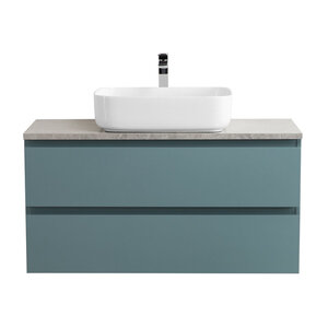 Изображение товара Тумба под раковину BelBagno KRAFT-900-2C-SO-AO 90 см, подвесная, эмаль голубая матовая