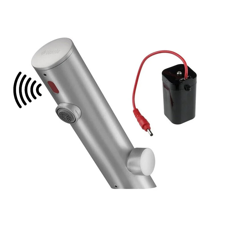 Изображение товара Сенсорный смеситель для раковины Deante Sense Sensor BQR_F29R стальной