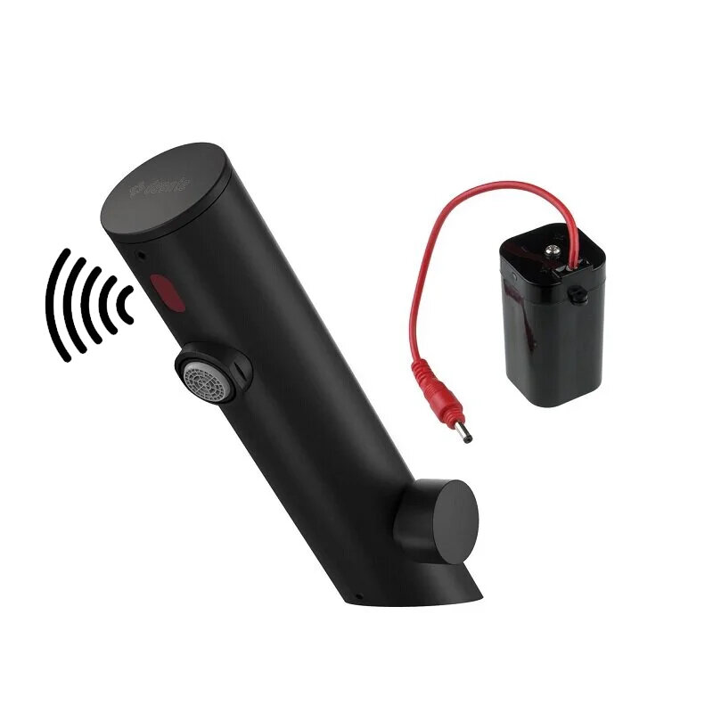 Изображение товара Сенсорный смеситель для раковины Deante Sense Sensor BQR_N29R черный матовый Польша