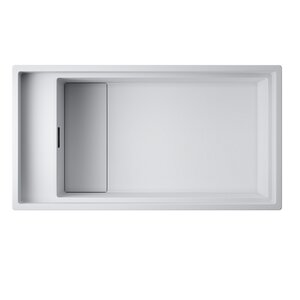 Изображение товара Кухонная мойка Omoikiri Kinaru Pro 86-U/I-WH 86 см белая