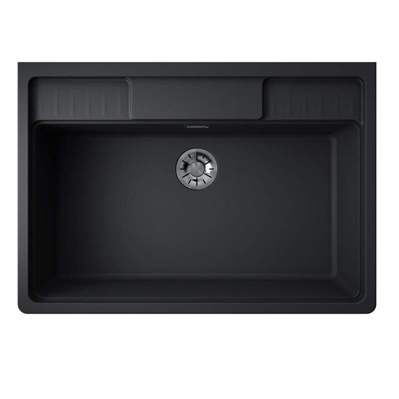 Изображение товара Кухонная мойка Omoikiri Kinokawa 90-GB из Artceramic графит 90 см