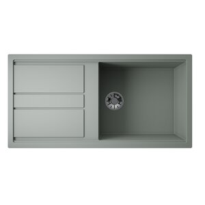 Изображение товара Кухонная мойка Omoikiri Kitagawa 100-WG 4993251 из Artceramic 100 см Wind Green