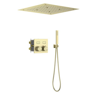 Изображение товара Душевая система Timo Petruma SX-5209/17SM термостатическая, цвет золото матовое