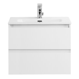 Изображение товара Тумба под раковину BelBagno KRAFT 39-600/390-2C-SO-BO, 60 см, подвесная, эмаль Bianco Opaco