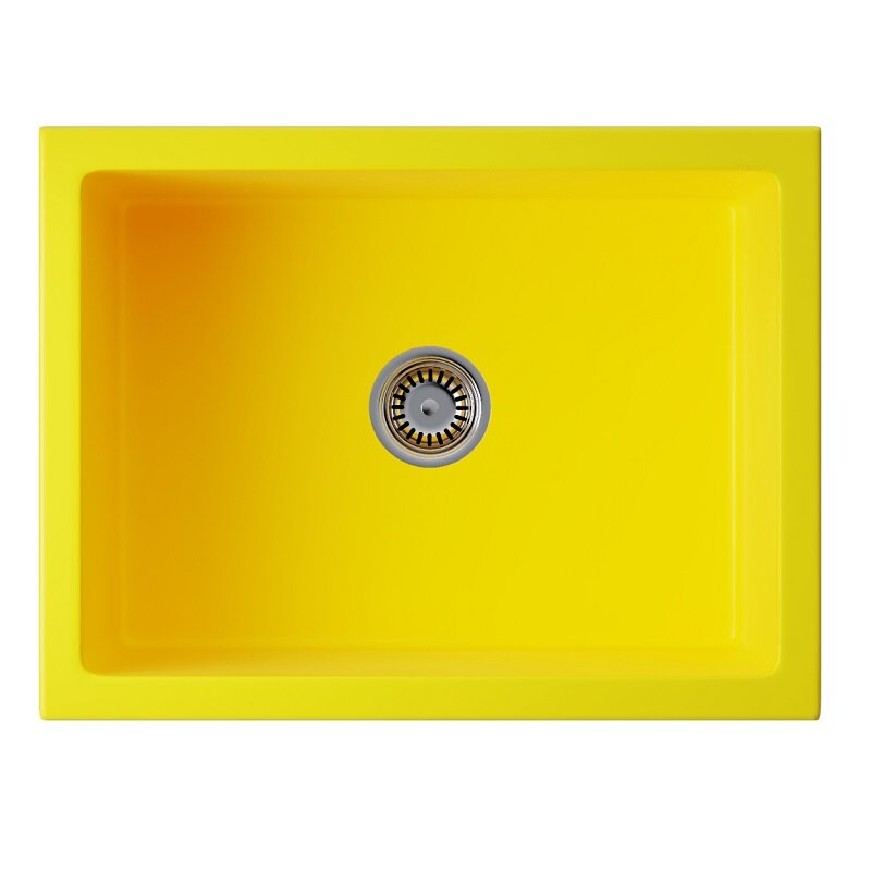Изображение товара Кухонная мойка Omoikiri Mikura 61-SL 4911260 цвет sicilian lemon матовая