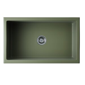 Изображение товара Мойка кухонная Omoikiri Mikura 76-OL 4997076, 76 см, цвет olive