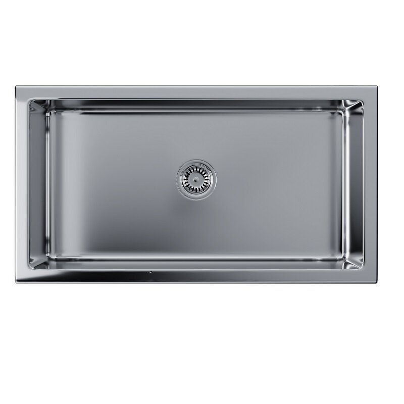 Изображение товара Кухонная мойка Omoikiri Mikura 83-SI 4993175, 84 см, цвет silver