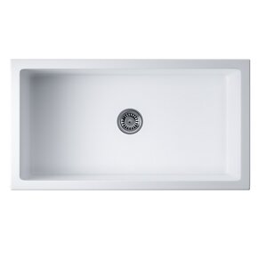 Изображение товара Кухонная мойка Omoikiri Mikura 83-WH из NATCERAMIC белая матовая