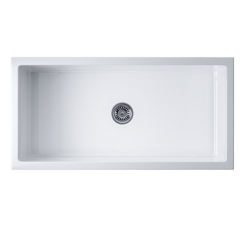 Изображение товара Кухонная мойка Omoikiri Mikura 91-WH 4993260 белая глянцевая