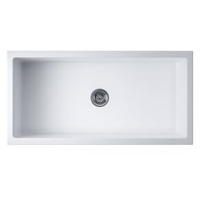 Изображение товара Кухонная мойка Omoikiri Mikura 91-WH из NATCERAMIC белый матовый