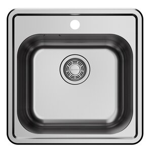 Изображение товара Мойка кухонная Omoikiri Notoro 48-SI 4997437, 48 см, цвет silver matt