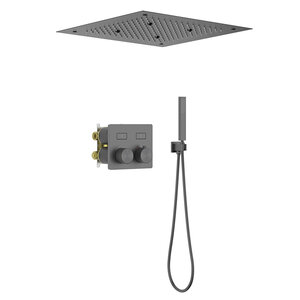 Изображение товара Душевая система Timo Petruma SX-5209/18SM термостатическая черное золото