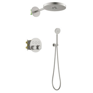 Изображение товара Встраиваемая душевая система Timo Saona SX-2308/13SM с термостатом никель