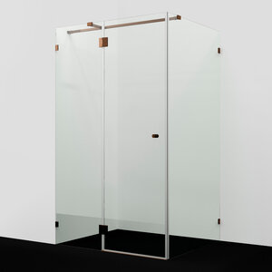 Изображение товара Душевой уголок WasserKRAFT Paar 88H 88H07 120x90 см распашной стекло золото Гарантия 7 лет