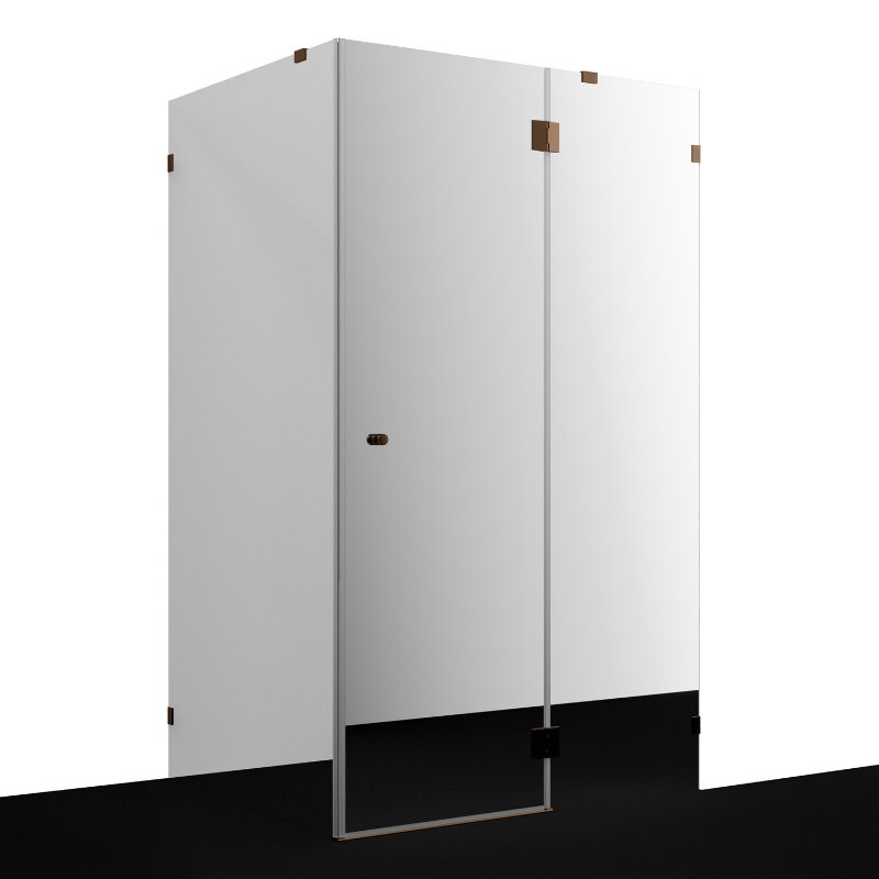 Изображение товара Душевой уголок WasserKRAFT Paar 88H 120x90 см с зеркальным стеклом и золотой фурнитурой Изображение товара Душевой уголок WasserKRAFT Paar 88H 120x90 см с зеркальным стеклом и золотой фурнитурой