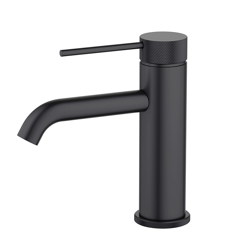 Изображение товара Современный смеситель для раковины Timo Saona 2461/03F черный матовый