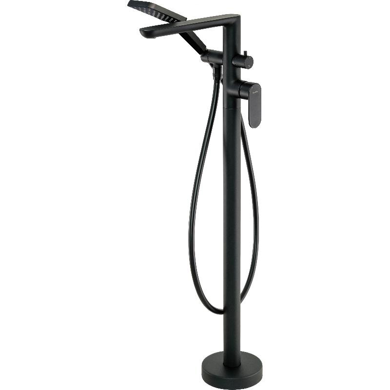 Изображение товара Напольный смеситель Deante Alpinia BGA_N17M черный матовый 7 лет гарантии