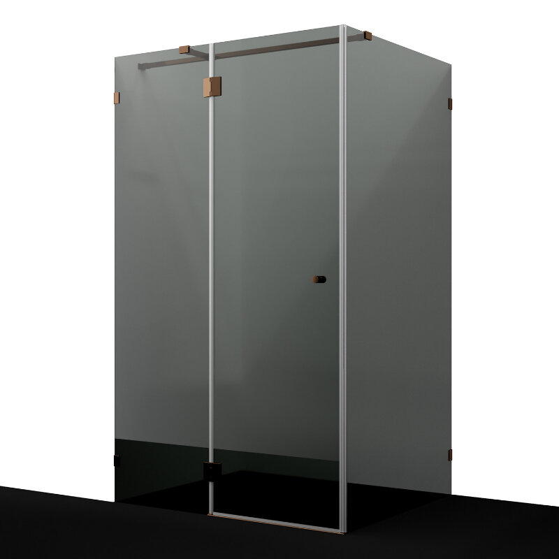 Изображение товара Душевой уголок WasserKRAFT Paar 88H 120x100 см закаленное стекло золото гланце Изображение товара Душевой уголок WasserKRAFT Paar 88H 120x100 см закаленное стекло золото гланце