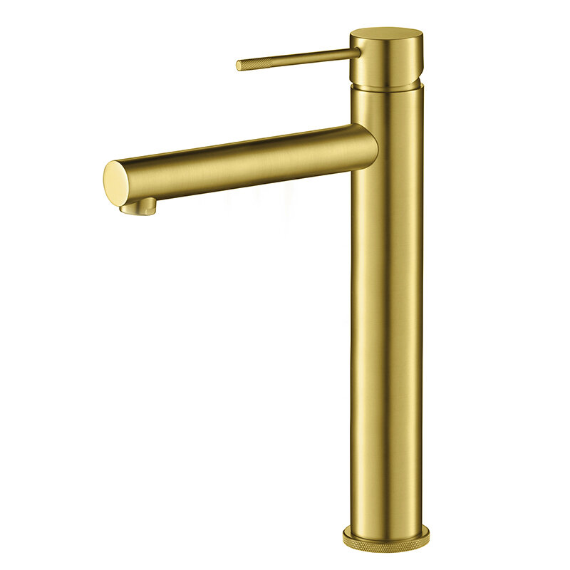 Изображение товара Высокий смеситель для раковины Timo Saona 2311/20F золото шлифованное