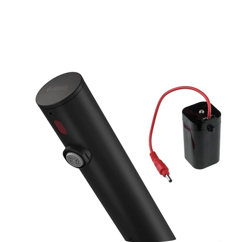 Изображение товара Сенсорный смеситель для раковины Deante Sense Sensor BQR_N28R черный матовый